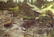 Valentin Serov, Watermill in Finland